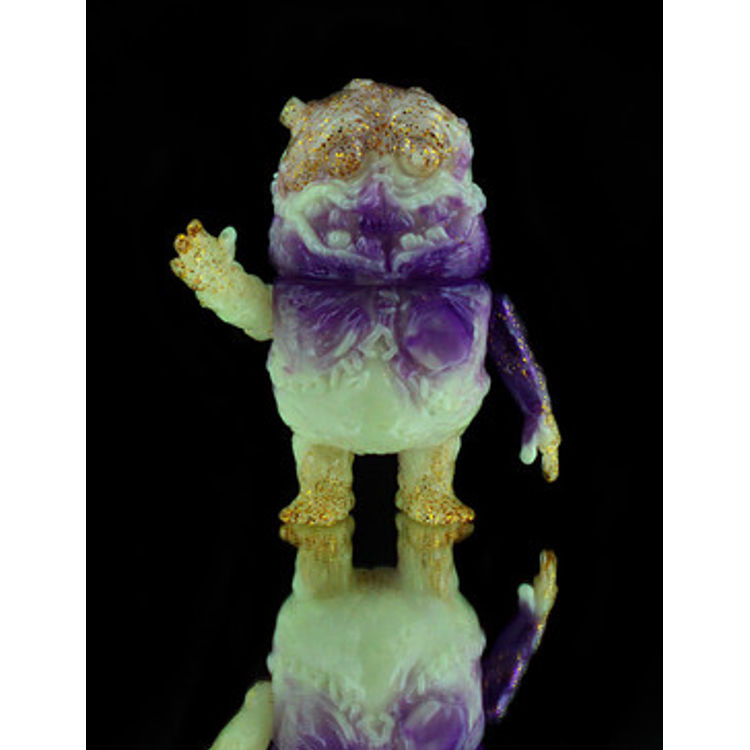 Cadaver Kid - gold/GID/purple marble by Splurrt