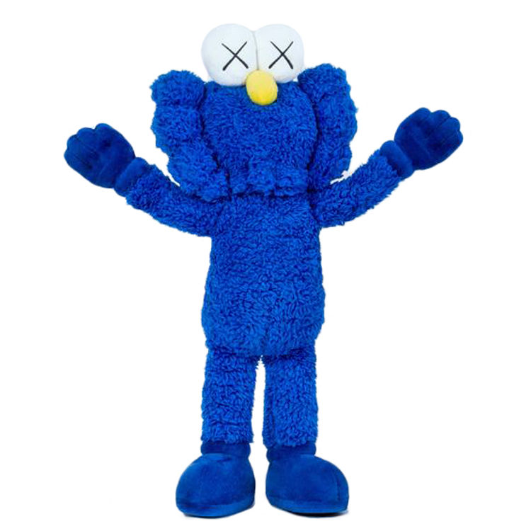 Blue Plush BFF Companion by Kaws (Brian Donnelly)