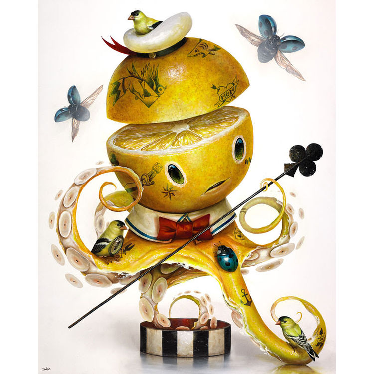 Yellow by Craola (Greg Simkins)