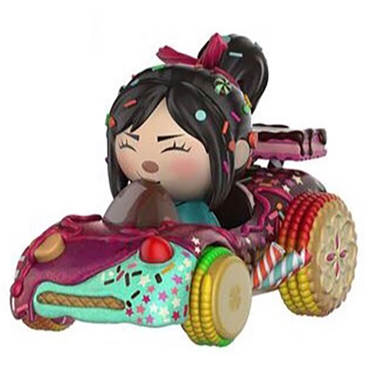 SDCC Vanellope Von Schweetz Dorbz Candy Cart by Sparkle Princess High