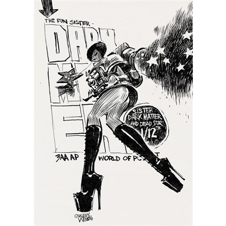 ACTION PORTABLE DARK MATTER LASS 3AA by Ashley Wood