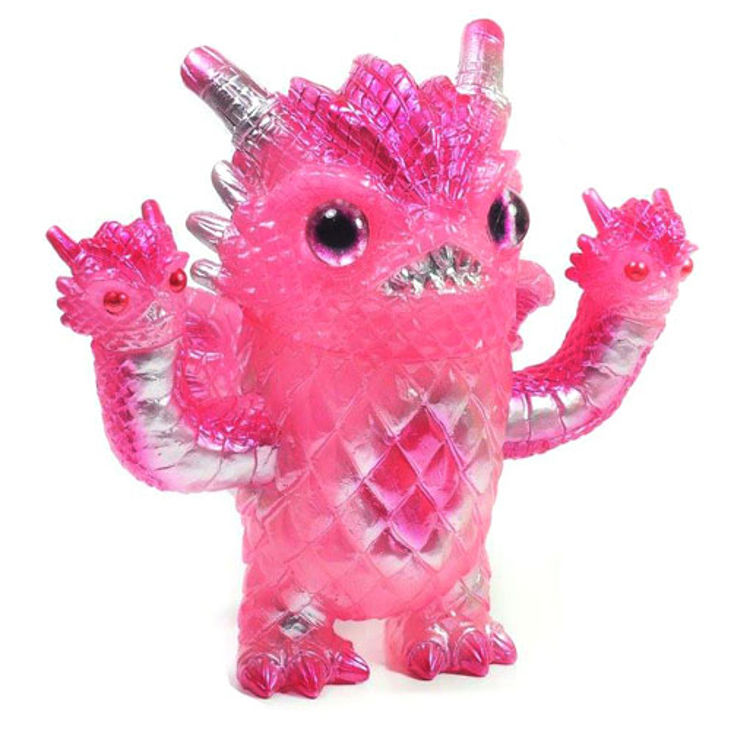 Pineapple Monster - GID Pink by Kenneth Tang