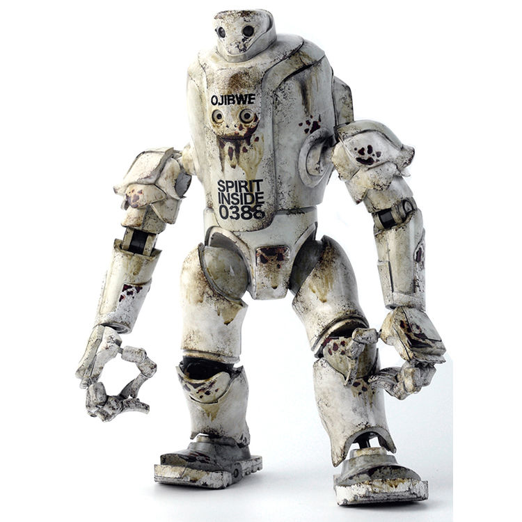 T.O.T.E.M THUG Pugillo - Arctic Albino 0388 (SDCC ' 16) by Ashley Wood