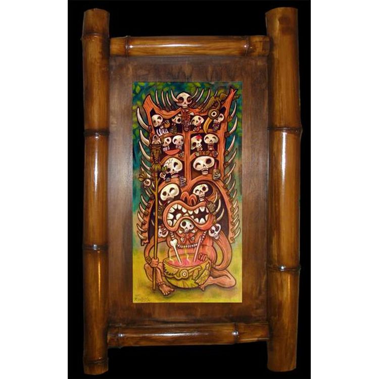 The Cannibal King's Drunken Headdress by Ken Ruzic