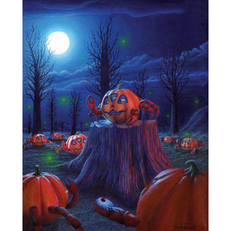 Pumpkin Crab Meet Up by Jim McKenzie