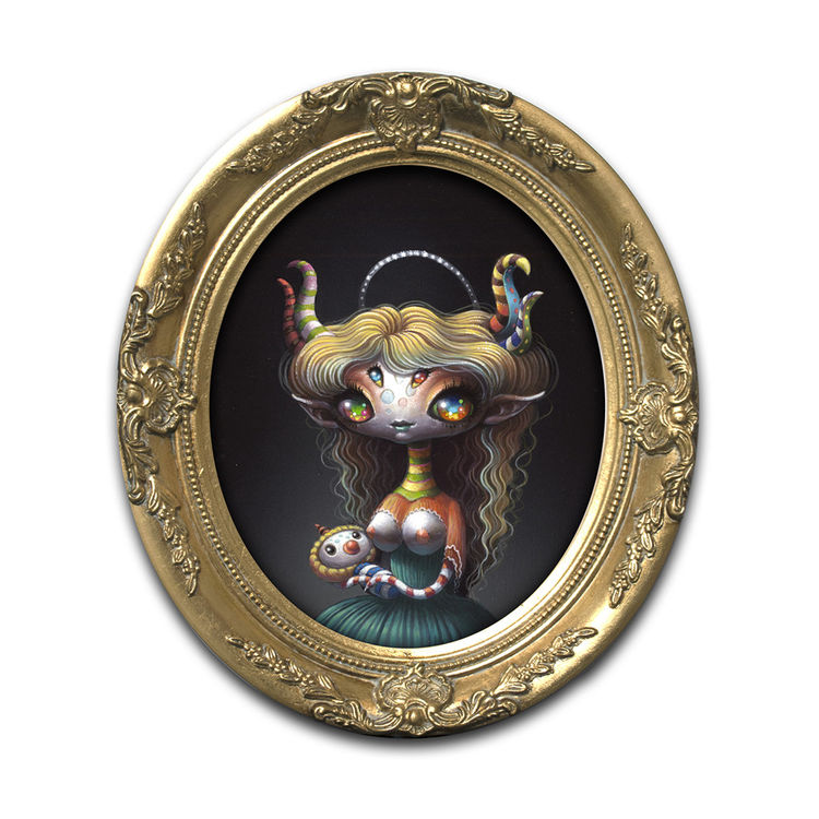 Horned Baby by Yoko D'Holbachie