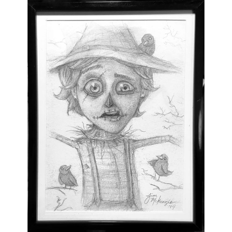 Scarecrow Study 02 by Jim McKenzie
