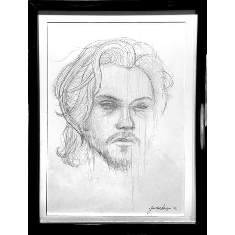 Self Portrait Study by Jim McKenzie