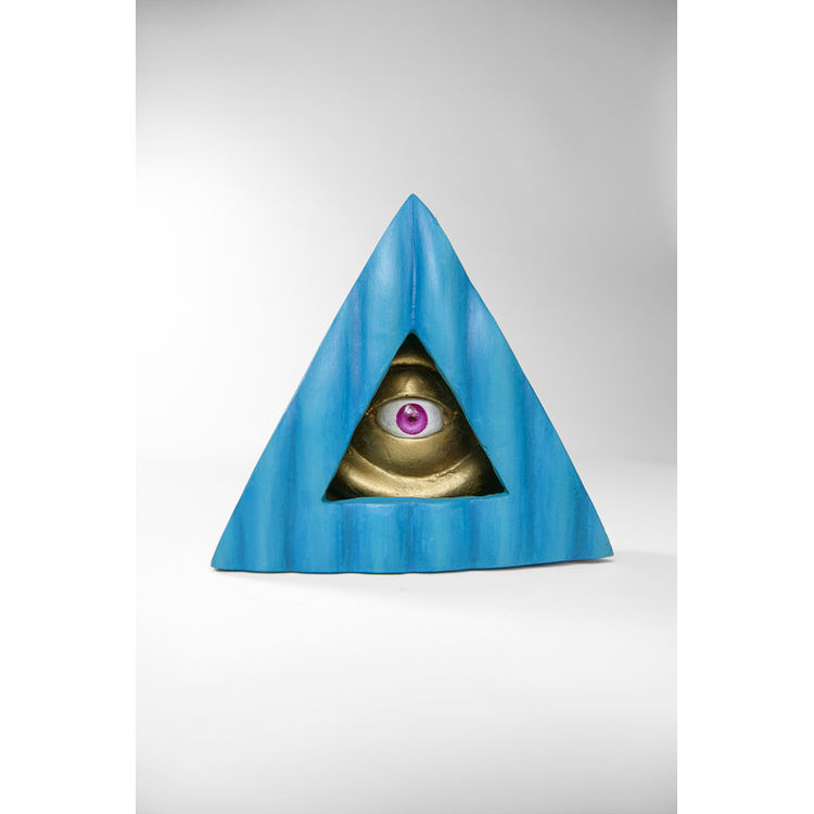 Trifecta Eye Blue Gold by Jim McKenzie
