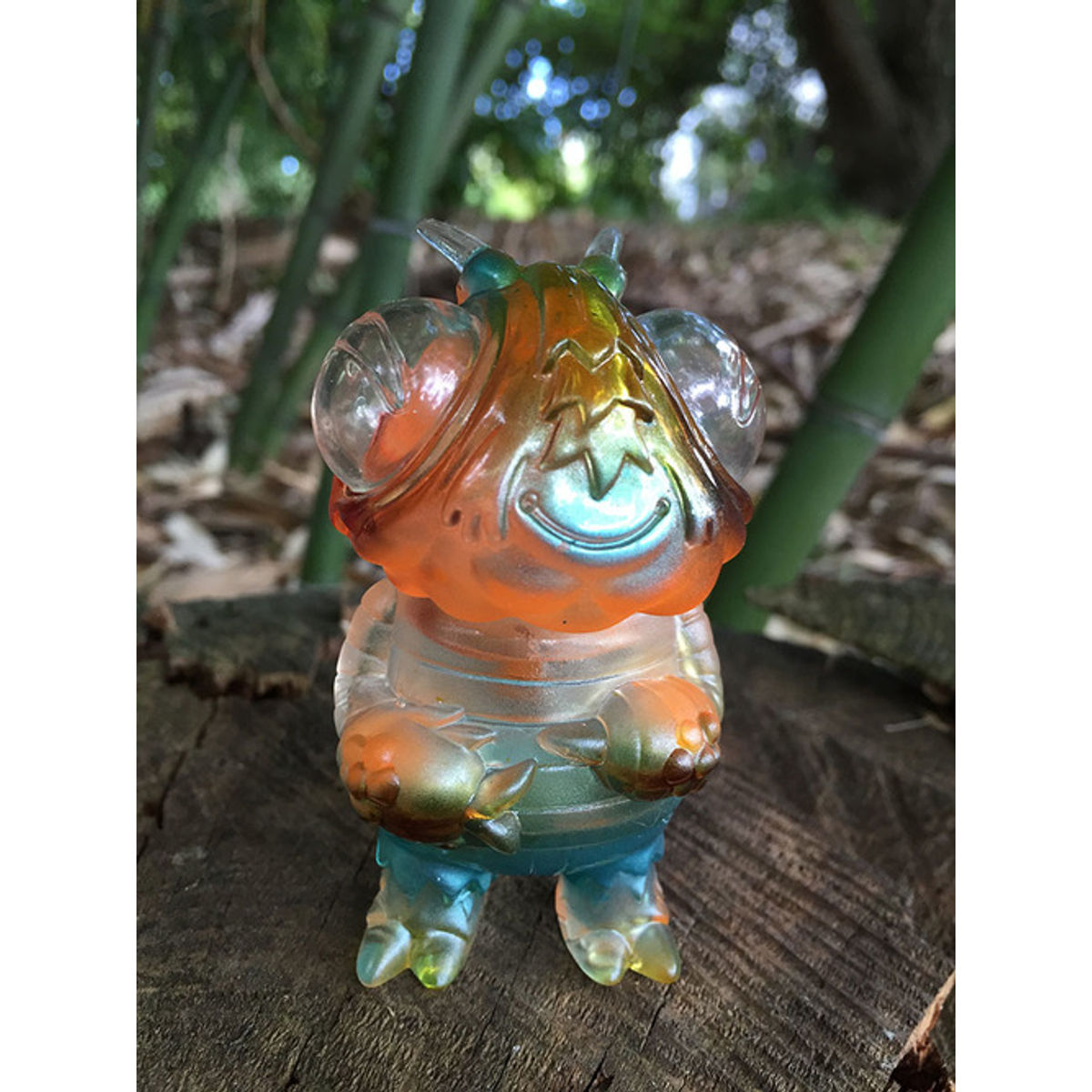 Clear Painted Boris the Bee