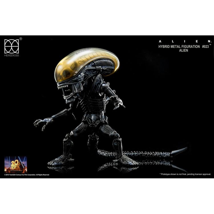 Alien Hybrid metal figuration by Hero Cross