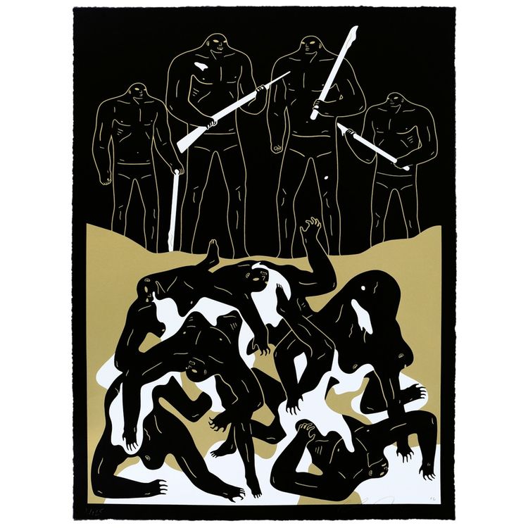 the Genocide / Black by Cleon Peterson