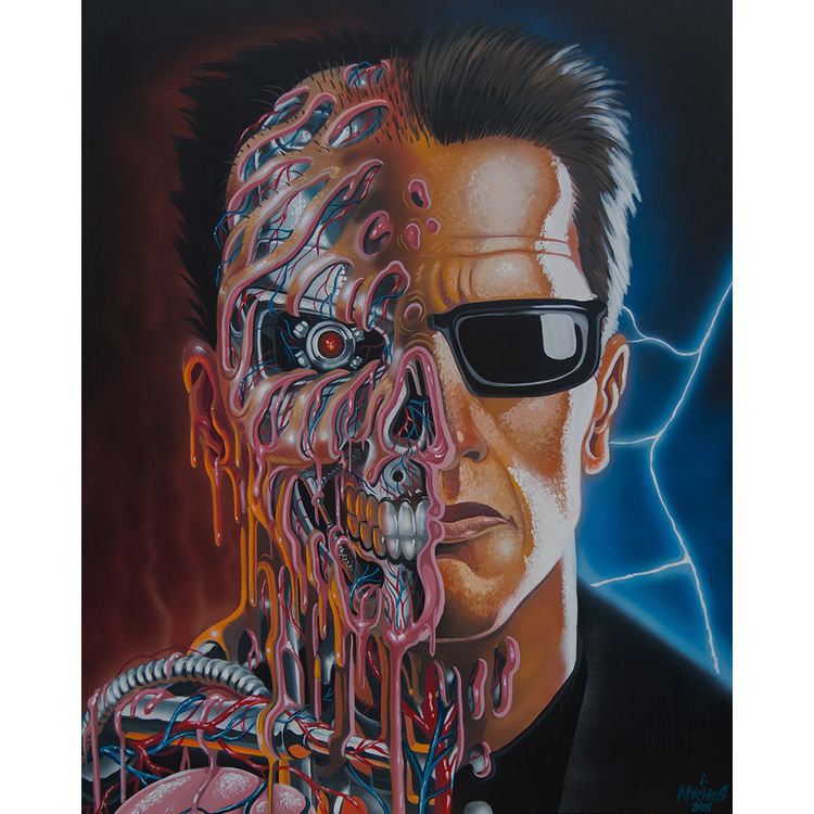 Arnie Meltdown by Nychos