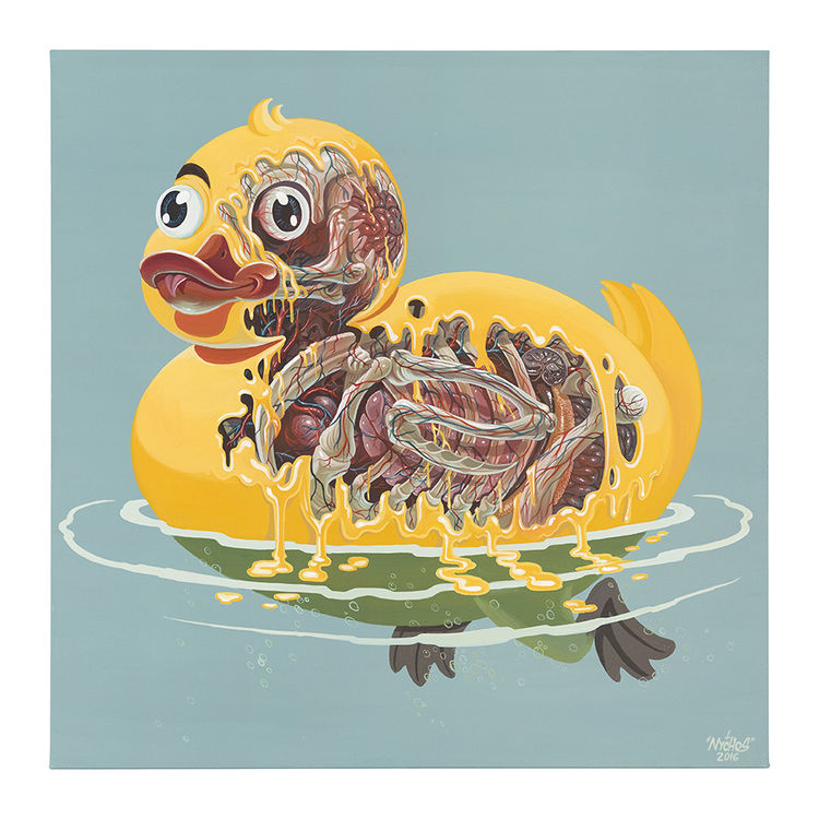 Rubber Ducky Meltdown by Nychos