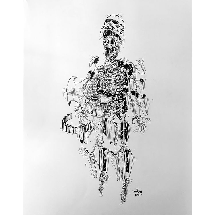 Dissection of Stormtrooper by Nychos
