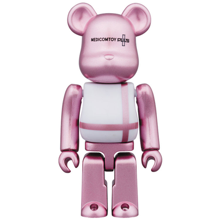 Be@rbrick Medicom Toy Plus - Pink 100% by Medicom