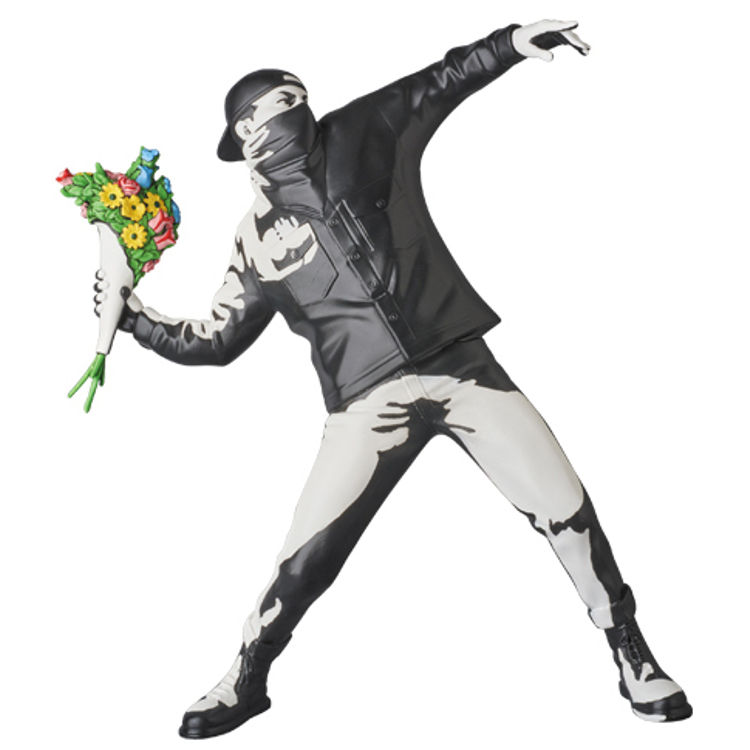 Original Flower Bomber by Banksy (Brandalised)