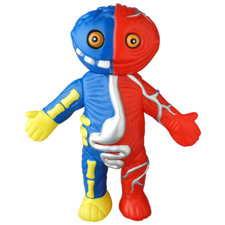 Gakky kun - Red/Blue (Medicom Exclusive) by Pico Pico