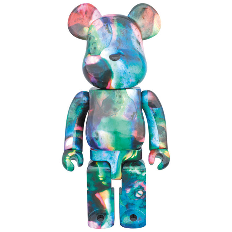 400% Blue Water Be@rbrick by Pushead (Brian Schroeder)