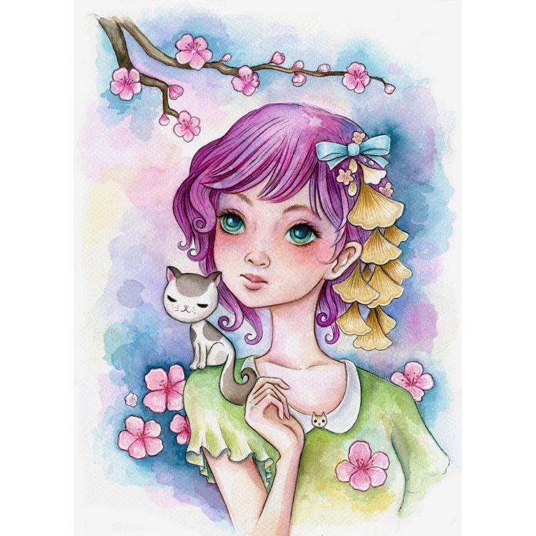 Neko Sakura by Jeremiah Ketner