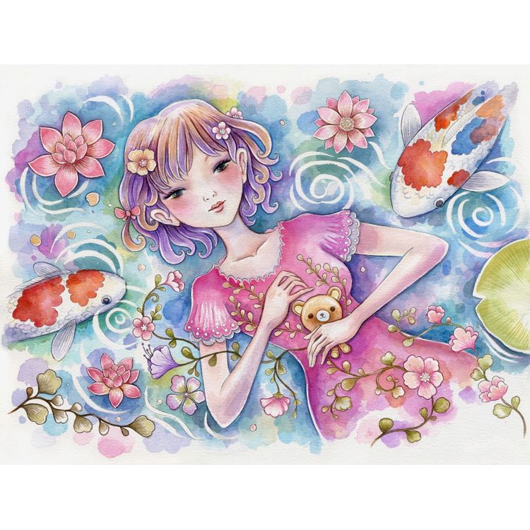 Koi Pond by Jeremiah Ketner