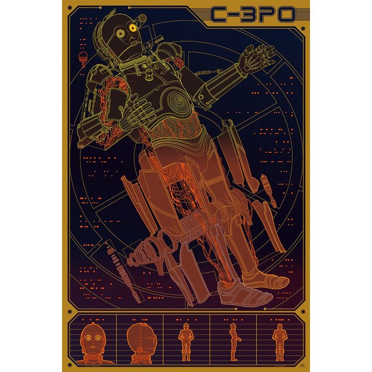 C-3PO by Kevin Tong