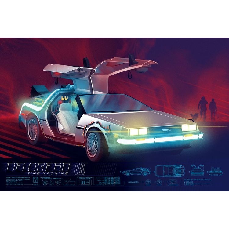 The Delorean by Kevin Tong