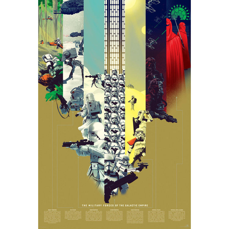 The Military Forces of the Galactic Empire by Kevin Tong