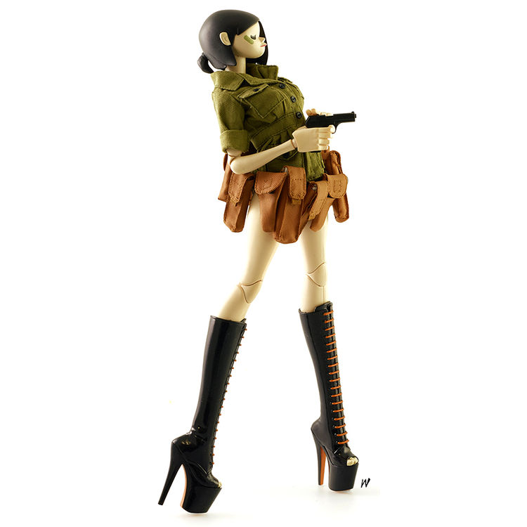 Jungle Swinger Liz Beth by Ashley Wood