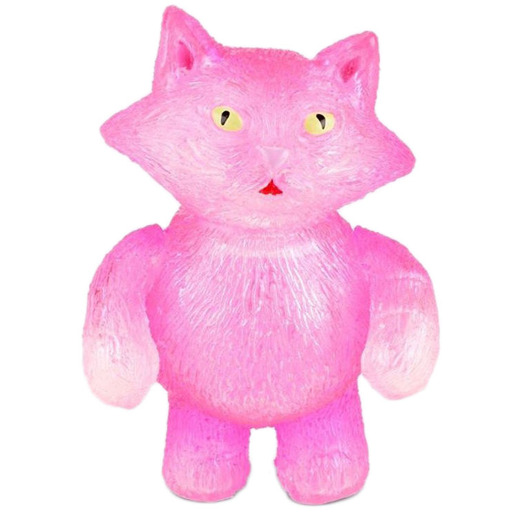 Chubby Tough - Clear Pink (SDCC '16) by Grumble Toy (Chris Bryan)