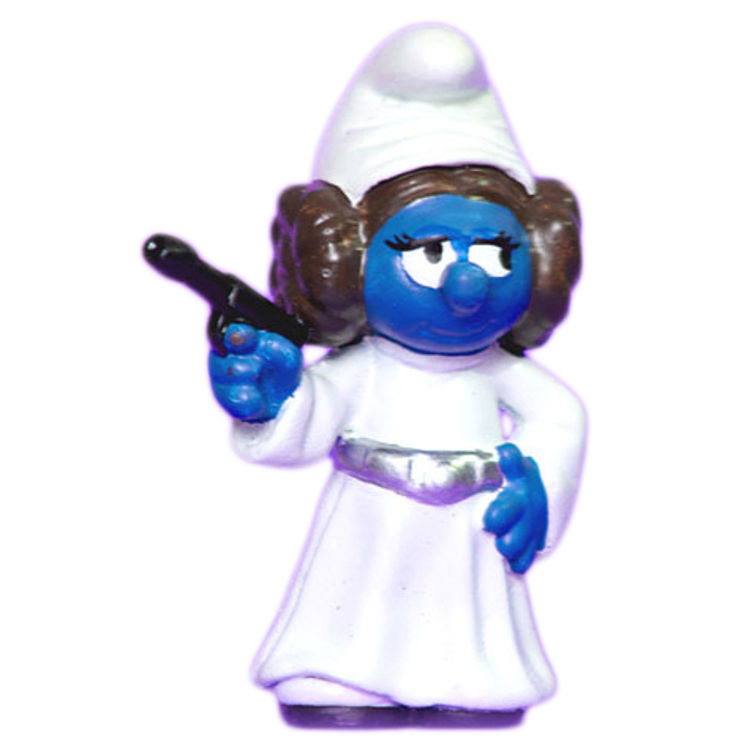 Princess Smurfette Organa by Greg Aronowitz