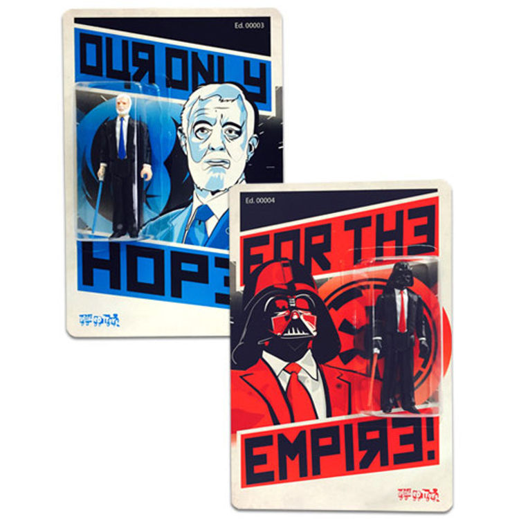 Our Only Hope & For the Empire figure Set by Special Ed Toys
