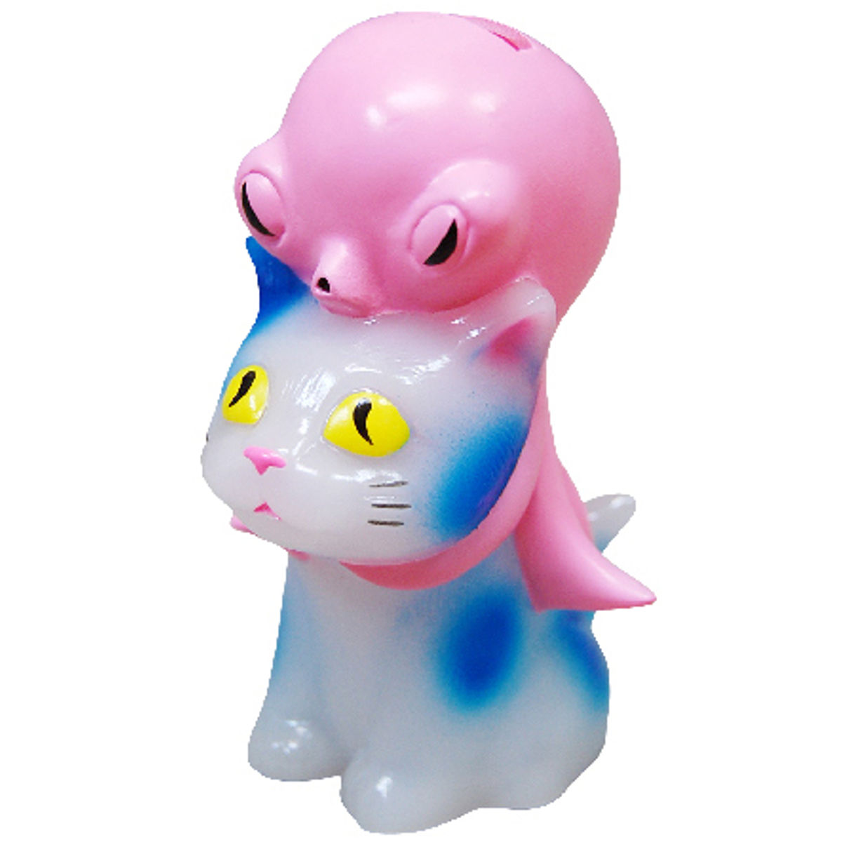 Koromotako - White/Blue with Pink Octopus