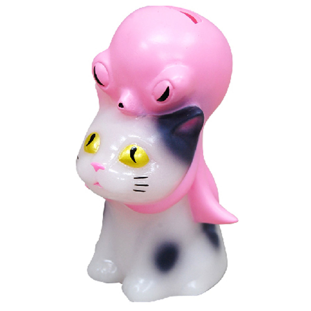 Koromotako - White/Black with Pink Octopus