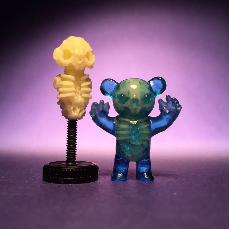 Micro Infected GID Wootkowski (Blue) 2-Pack by Scott Wilkowski