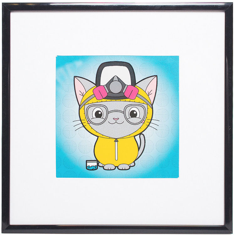 Kumo Kitty Print 1 by The Bots (Jenn and Tony Bot)