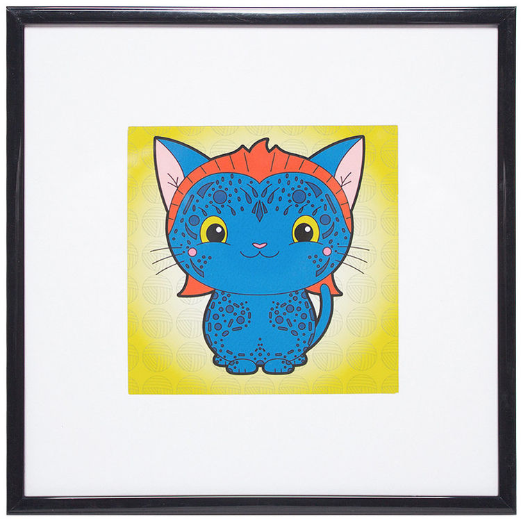 Kumo Kitty Print 2 by The Bots (Jenn and Tony Bot)