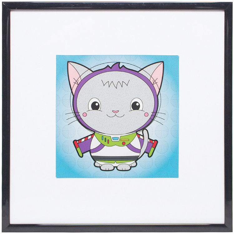 Kumo Kitty Print 8 by The Bots (Jenn and Tony Bot)