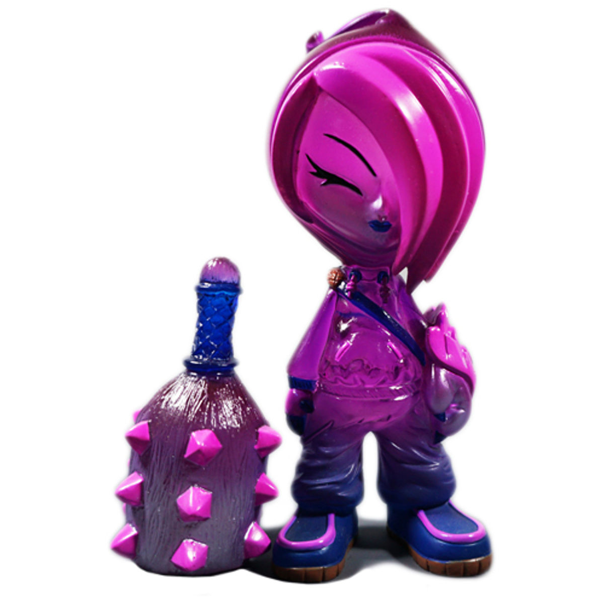 Little Spiker - Clear Purple