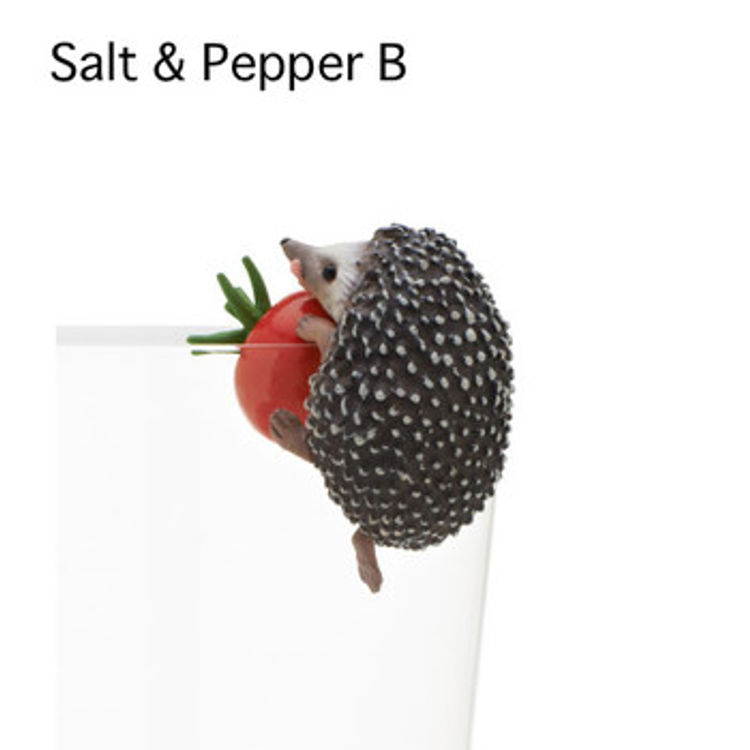 Putitto Hedgehog: Salt & Pepper B by Kitan