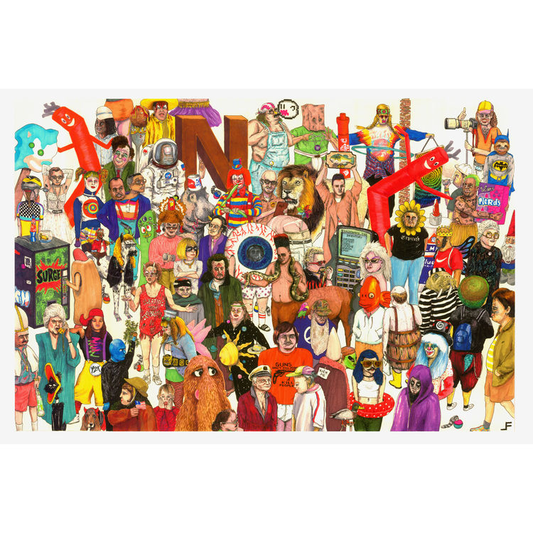 Big Moby Print by Joe Frontel