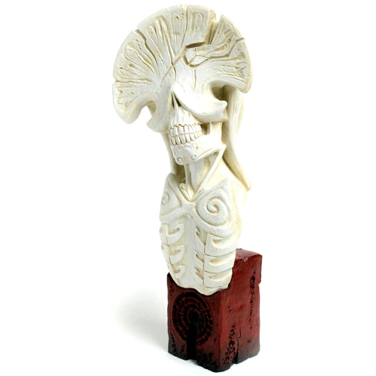 Death Bust - White by Doktor A