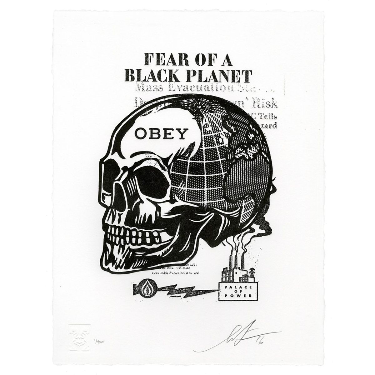 SKULL OF A BLACK PLANET