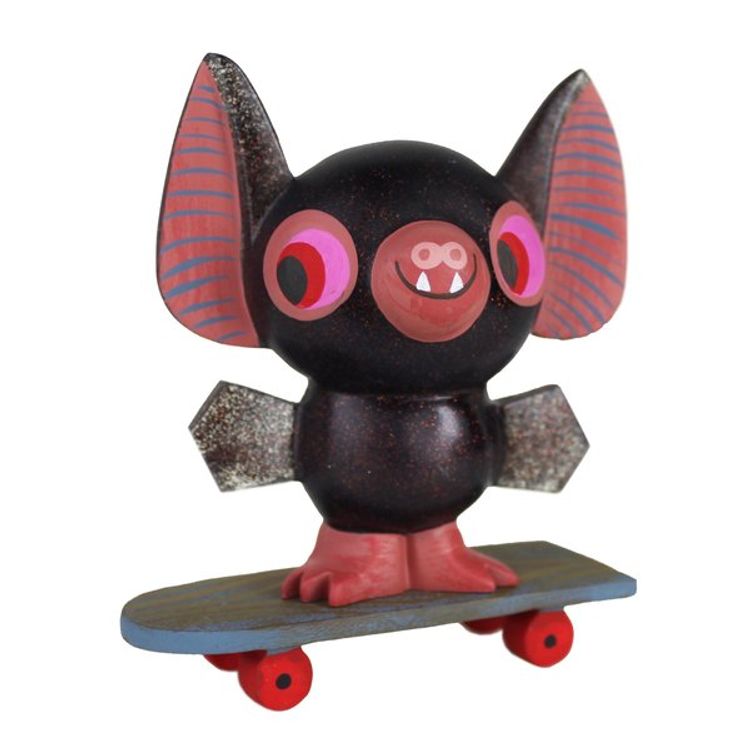 Bat n Board - Hairy Rat Sparkle by Amanda Visell