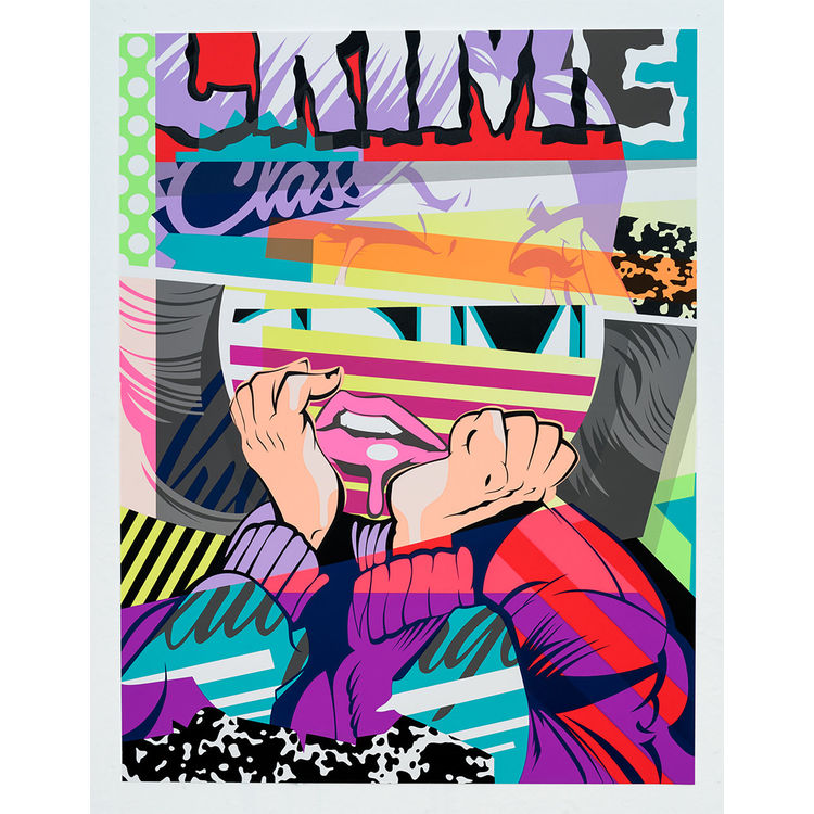 Blot Magenta by Pose