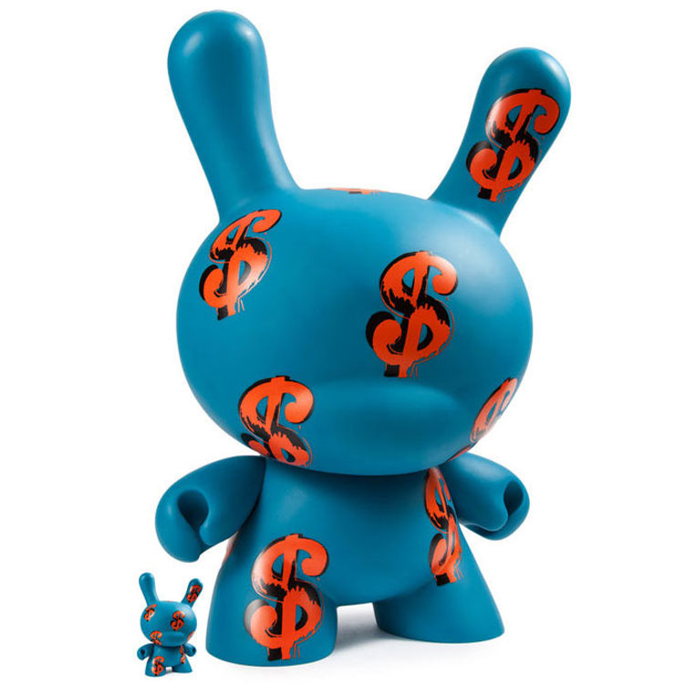 20" Dollar Dunny by Andy Warhol