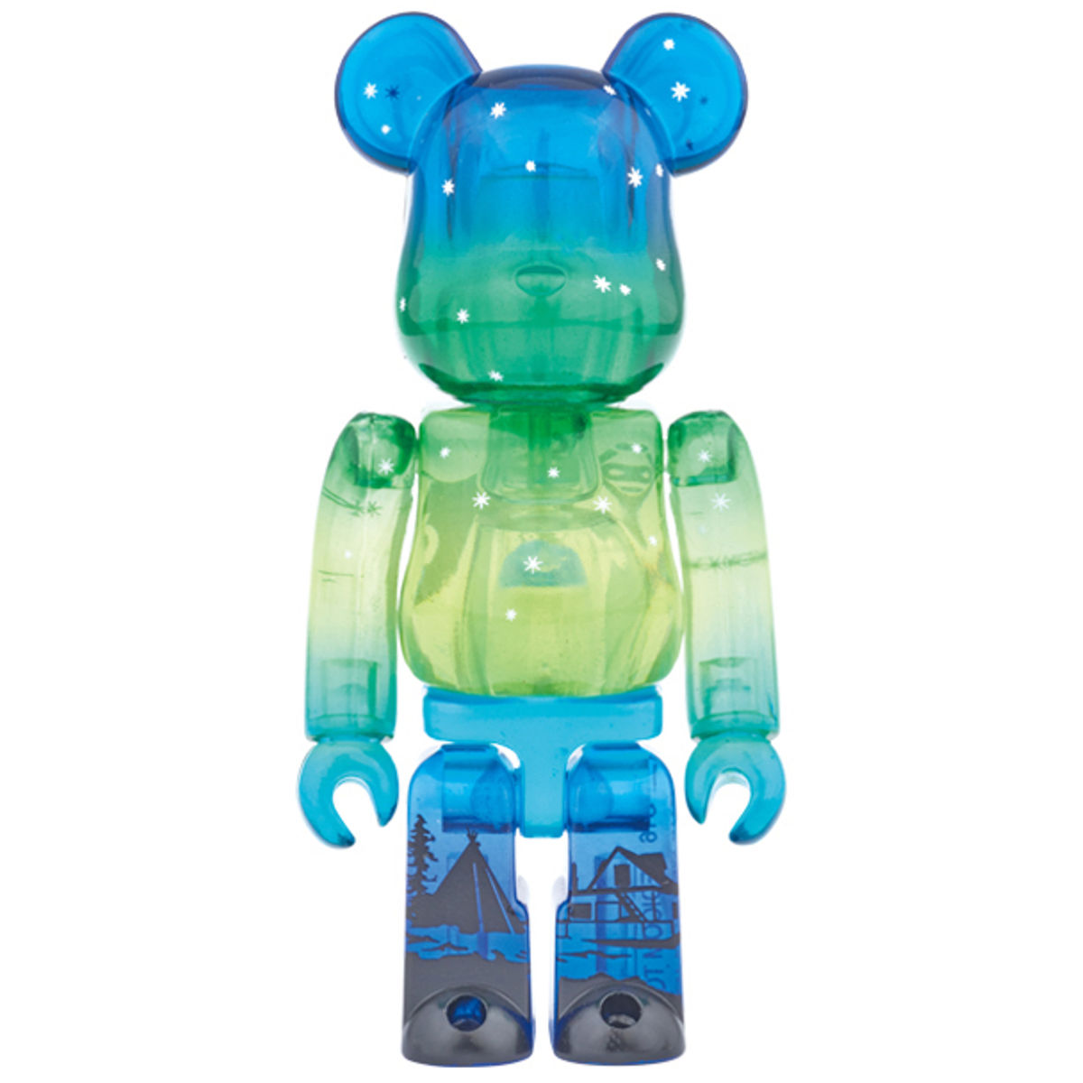 100% Great Silver Lake Be@rbrick