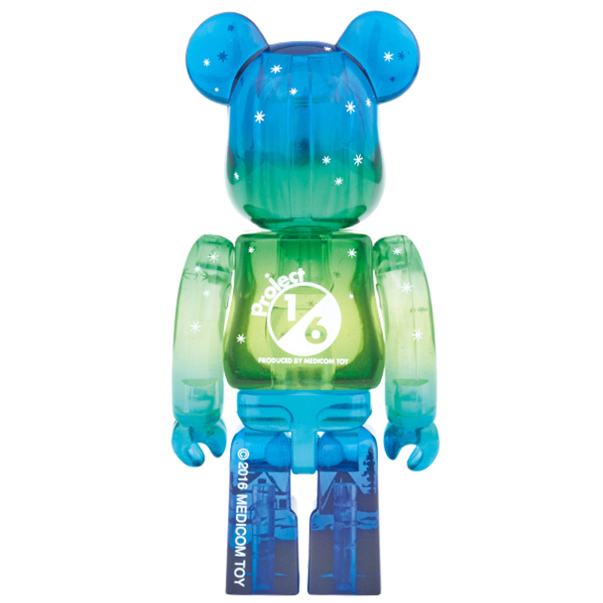 100% Great Silver Lake Be@rbrick