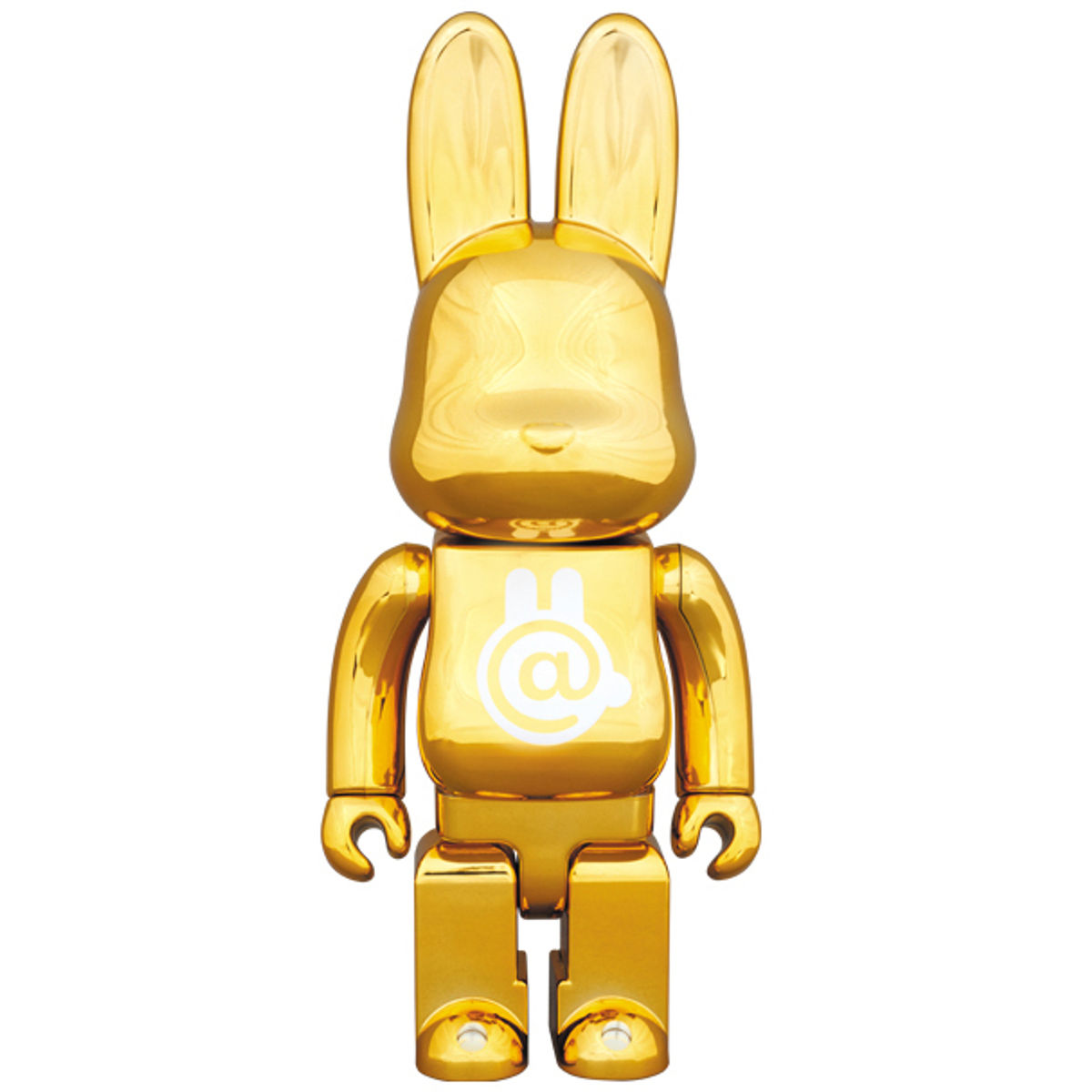400% R@bbrick Chrome Gold ( Project 1/6 Exclusive )