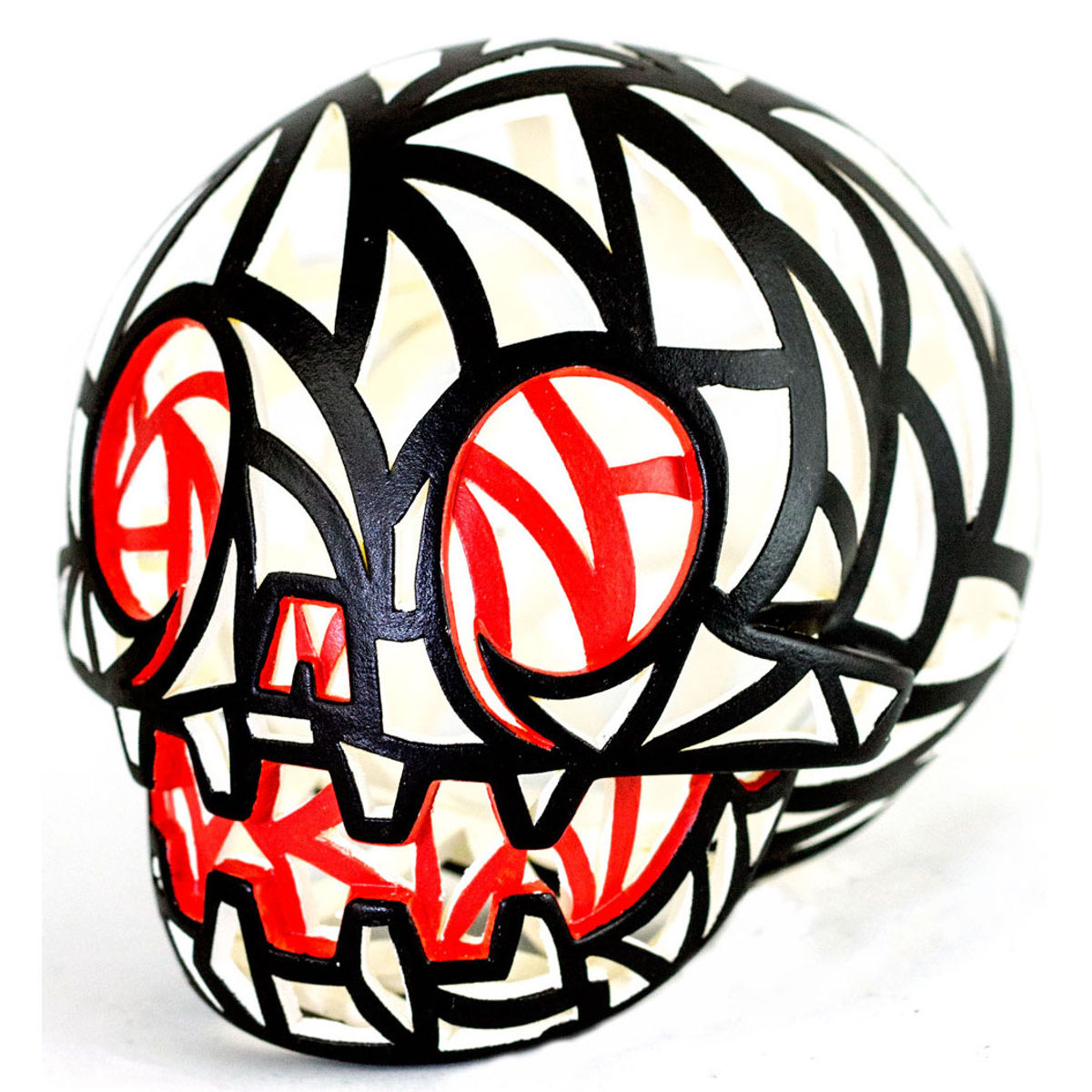 Calaverita - Red White and Black